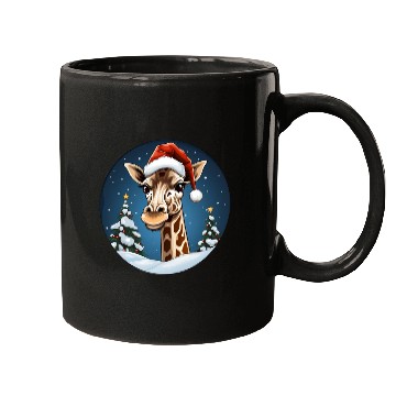 Discover Giraffe Christmas Mugs