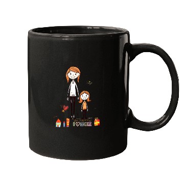 Discover I love my mom Mugs