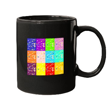 Discover Universe Colors Sky Galaxy Colorful Pattern Design Mugs