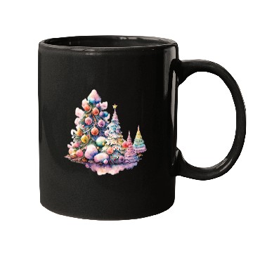 Discover Winter Christmas Tree Mugs