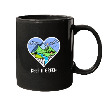 Discover Environment keep it green Mugs