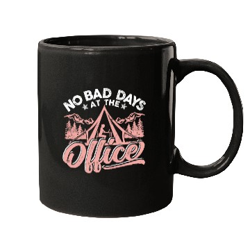 Discover No bad days at this office Mugs