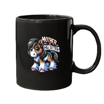 Discover Draught Horse Lover Giant Horse Breed Clydesdale Mugs