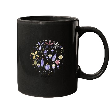 Discover White Natural Flower Mugs