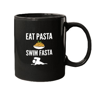Discover Swim Fasta Swimmer or Surfer Gift Mugs