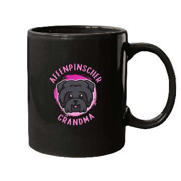 Discover Affenpinscher Grandma Monkey Terrier Dog Mugs