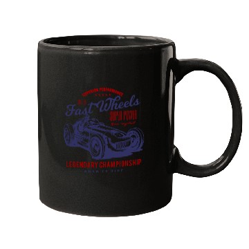 Discover Race Car Vintage Mugs