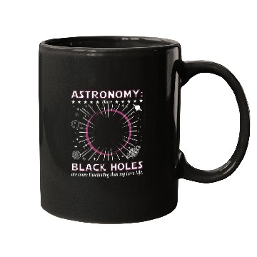 Discover Astronomy black hole Mugs