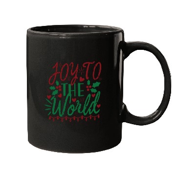 Discover Joy To The World Christmas Mugs