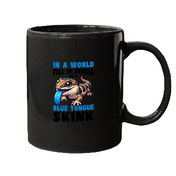 Discover Lizard Collector Reptile Lover Blue Tongue Skink Mugs