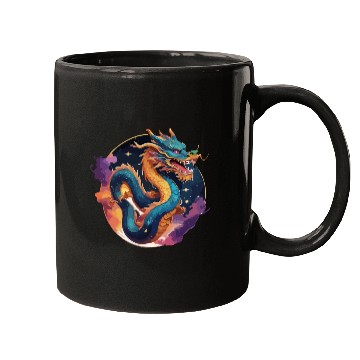 Discover traditional Chinese dragon Mugs