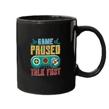 Discover Game Paused Talk Fast Video Player Gambling Mugs