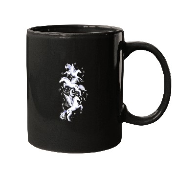 Discover Pretty Purple Punk Pegasi Mugs