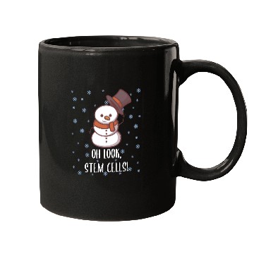 Discover Look Stem Cells Christmas Science Biology Mugs