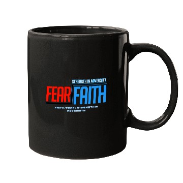 Discover Faith Over Fear Mugs