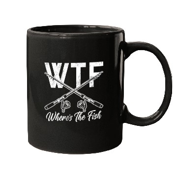 Discover WTF Wheres The Fish Catfish Catfishing Angler Mugs