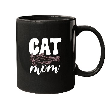 Discover Cat Mom Catfish Catfishing Angler Noodler Mugs