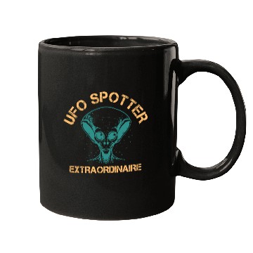 Discover Alien, Aliens, UFO, UAP, Space Unknown Flight Mugs