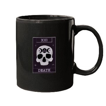 Discover Tarot Death Card Mugs