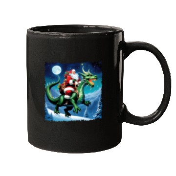 Discover GREEN DRAGON CHRISTMAS Mugs
