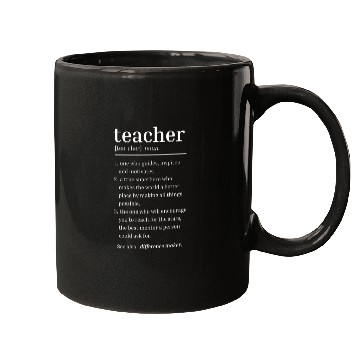 Discover teacher definition, Mugs