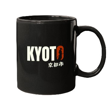 Discover Kyoto Typography Mugs - Urban Statement