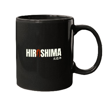Discover Hiroshima Typography Mugs - Urban Statement