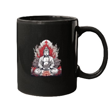 Discover Buddha Statue Mugs