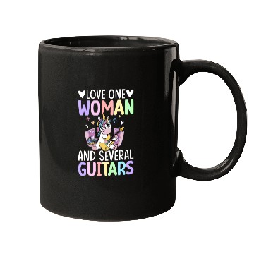 Discover Guitarist Female Guitar Player Mugs