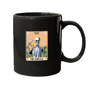 Discover Funny Tarot Card Craft Beer Alcohol Mugs