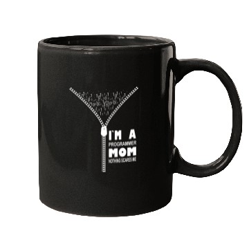 Discover I`m a Programmer Mom Nothing Scares Me Mugs