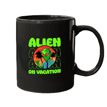 Discover Alien, Aliens, UFO, UAP, Space Unknown Flight Mugs
