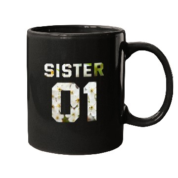 Discover COUPLE FLOWER SISTER 01 Mugs