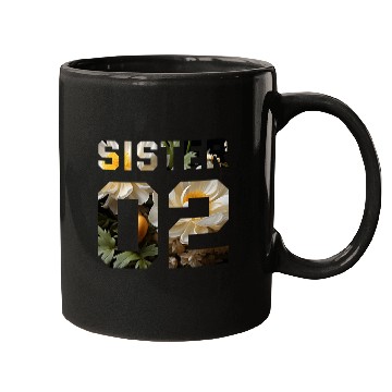 Discover COUPLE FLOWER SISTER 02 Mugs