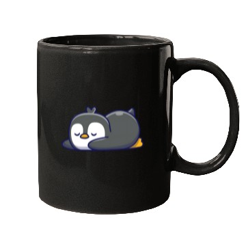 Discover Cute penguin sleeping Mugs
