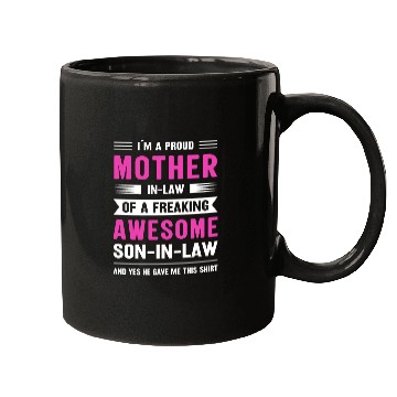 Discover Mothers day mom son-in-law Mugs