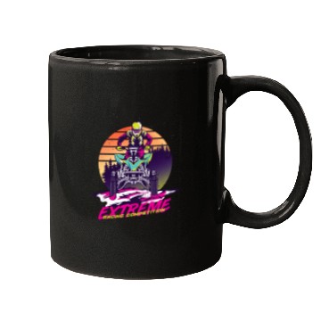 Discover Neon Racer at Sunset Mugs