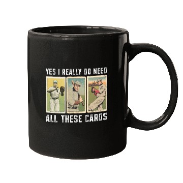 Discover Baseball Card Collector Vintage Baseball Mugs