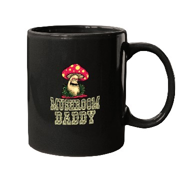 Discover Retro Mushroom Daddy Mugs