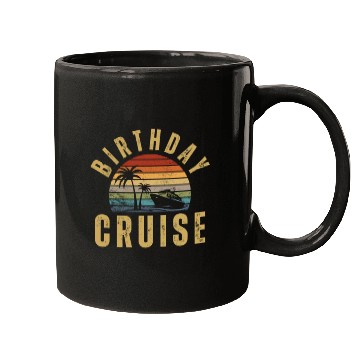 Discover Birthday Cruise Ship Cruise Mugs