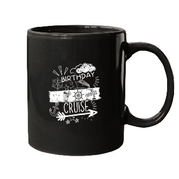 Discover Birthday Cruise Ship Cruise Mugs