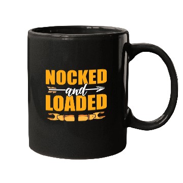 Discover Nocked And Loaded Archery Instructor Mugs