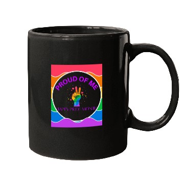 Discover Proud Of Me Pride Month Mugs