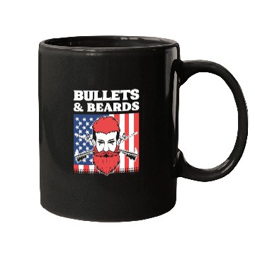 Discover Bullets & Beards Soldier or Army Gift Mugs