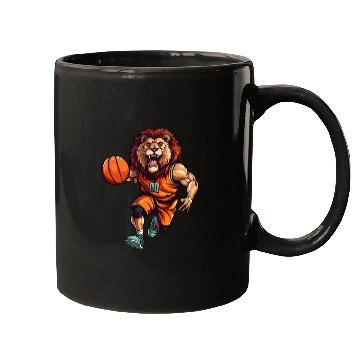 Discover Basketball lion Mugs