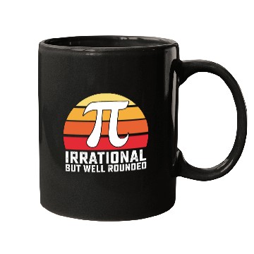 Discover Irrational But Well Rounded Pi Day Math Vintage Mugs
