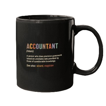 Discover Accountant Definition Accounting CPA Funny Mugs