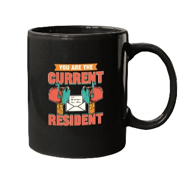 Discover You Are The Current Resident Postal Worker Mugs