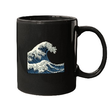 Discover Japanese Kanagawa Wave JDM Mugs