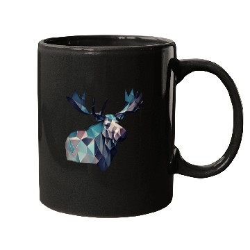 Discover Abstract Deer Mugs
